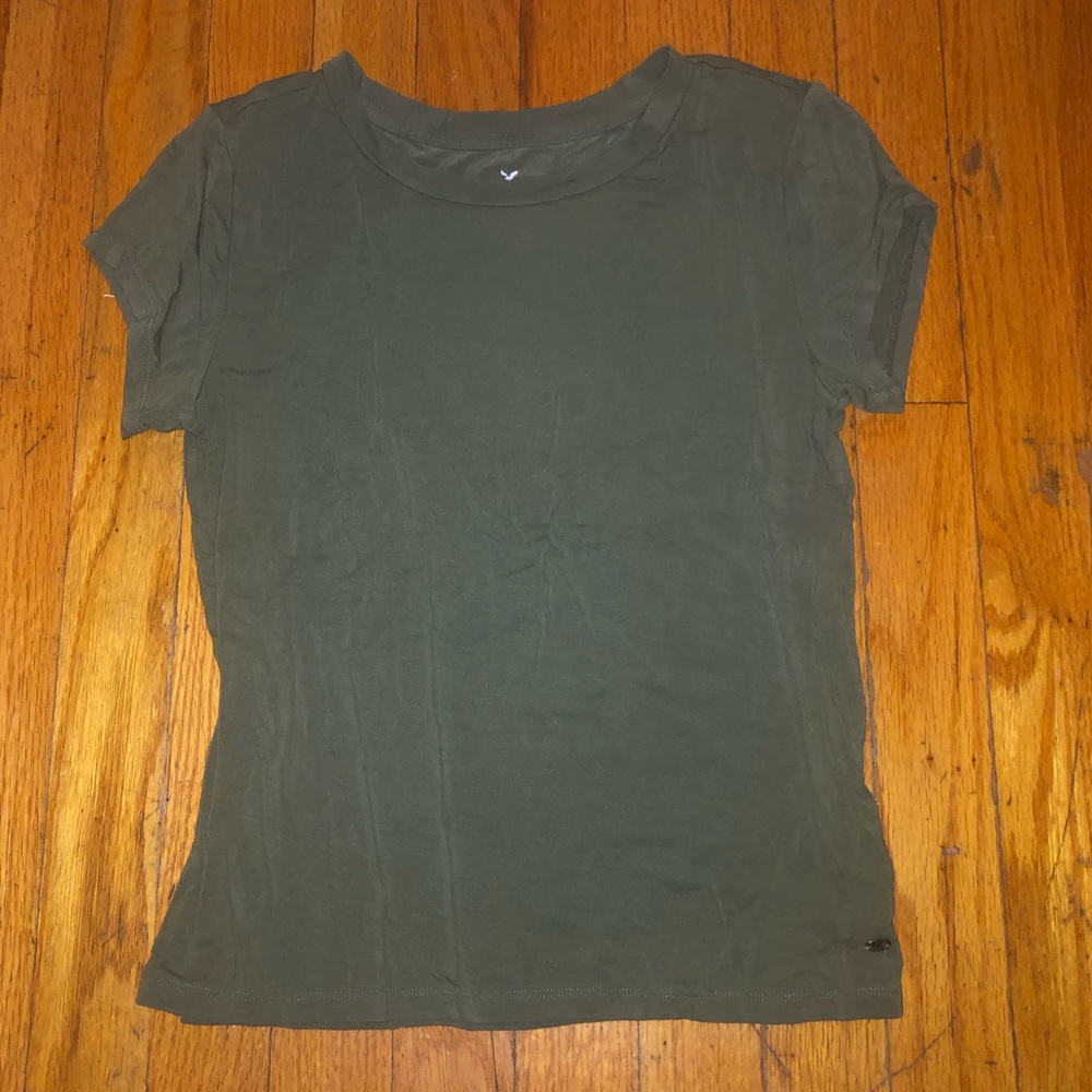 Green shirt